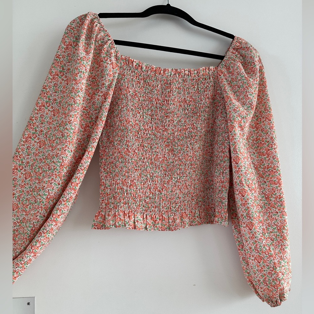 Flower blouse BRAND new💕